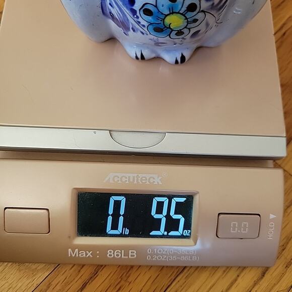 Vintage Talavera Owl Figurine 5" Hand Painted Glazed Ceramic Bohemian Folk Art - Picture 9 of 9